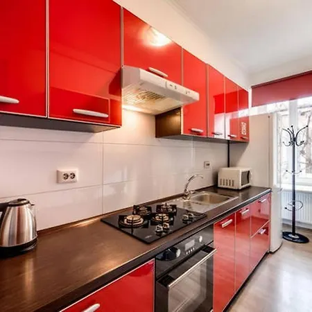 для сім'ї з видом на оперний театр Apartamento Lviv